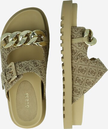 GUESS Pantolette 'Fatema' in Beige