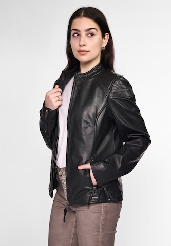 Maze Between-Season Jacket 'Water' in Black: front