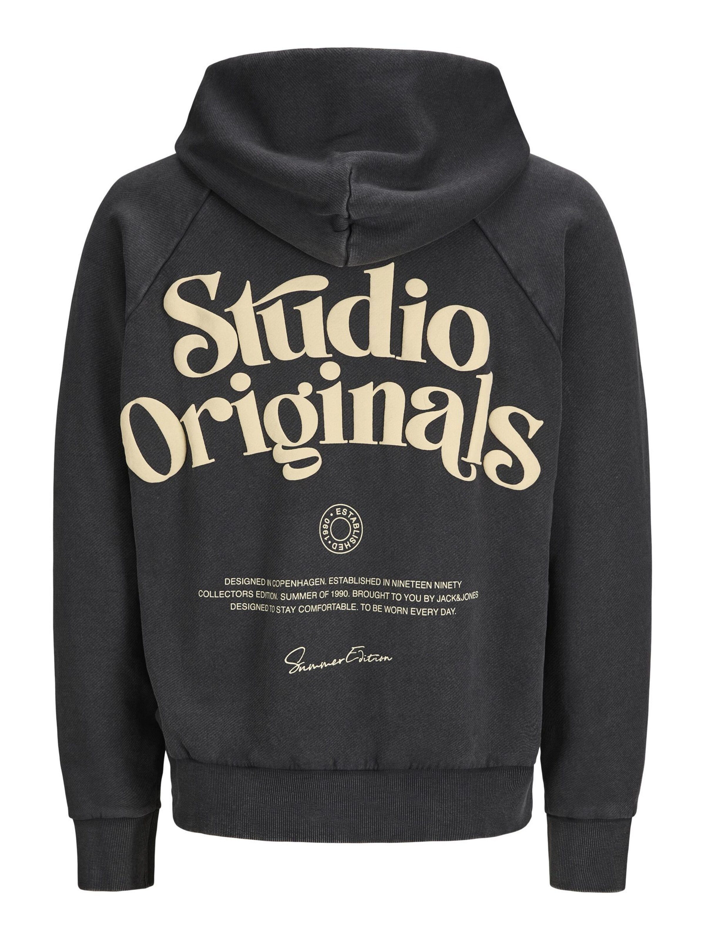 JACK & JONES Sweatshirt in Black