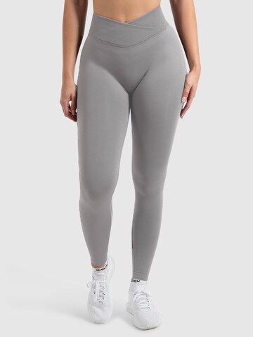 Smilodox Slim fit Leggings in Grey: front