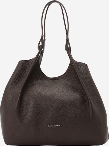 Gianni Chiarini Μεγάλη τσάντα 'DUA' σε καφέ: μπροστά