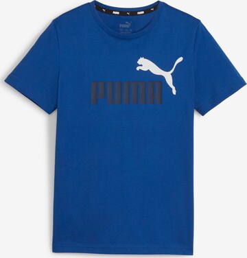 PUMA T-shirt 'Essentials' i blå: framsida