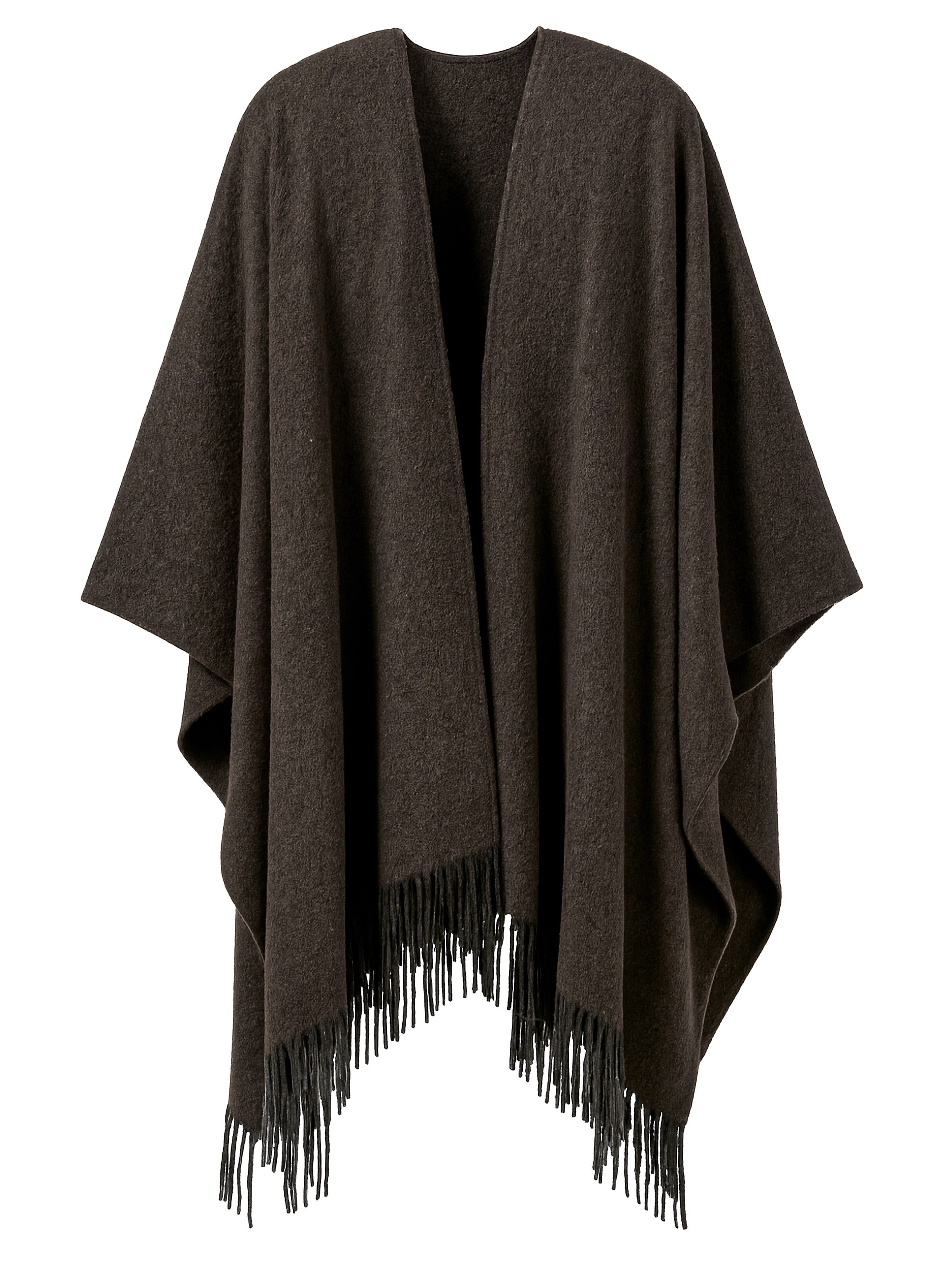 COLLEZIONE ALESSANDRO Cape 'Italia'‌‌‌‌‌‌‌‌‌ in Braun: Vorderseite