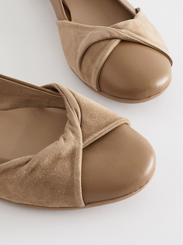 Next Ballerinasko i beige