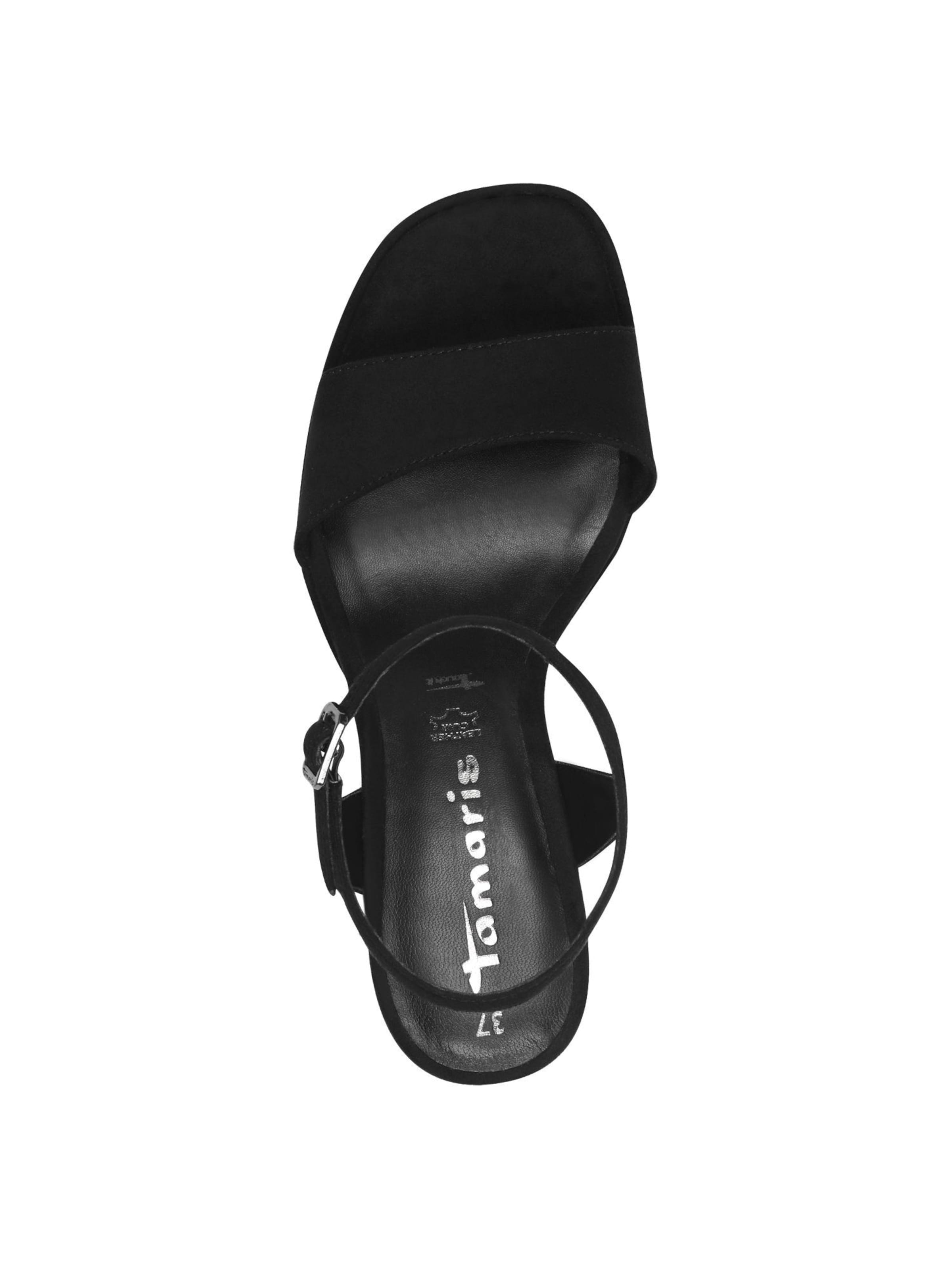 Tamaris Sandalen met riem in Zwart