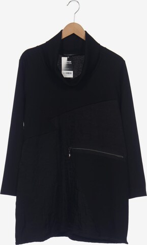 Doris Streich Sweatshirt & Zip-Up Hoodie in XL in Black: front