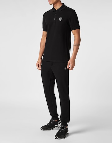 Plein Sport Poloshirt 'Thunder Tiger' in Schwarz
