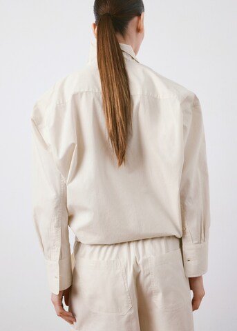 MANGO Shirt 'Franca' in Beige