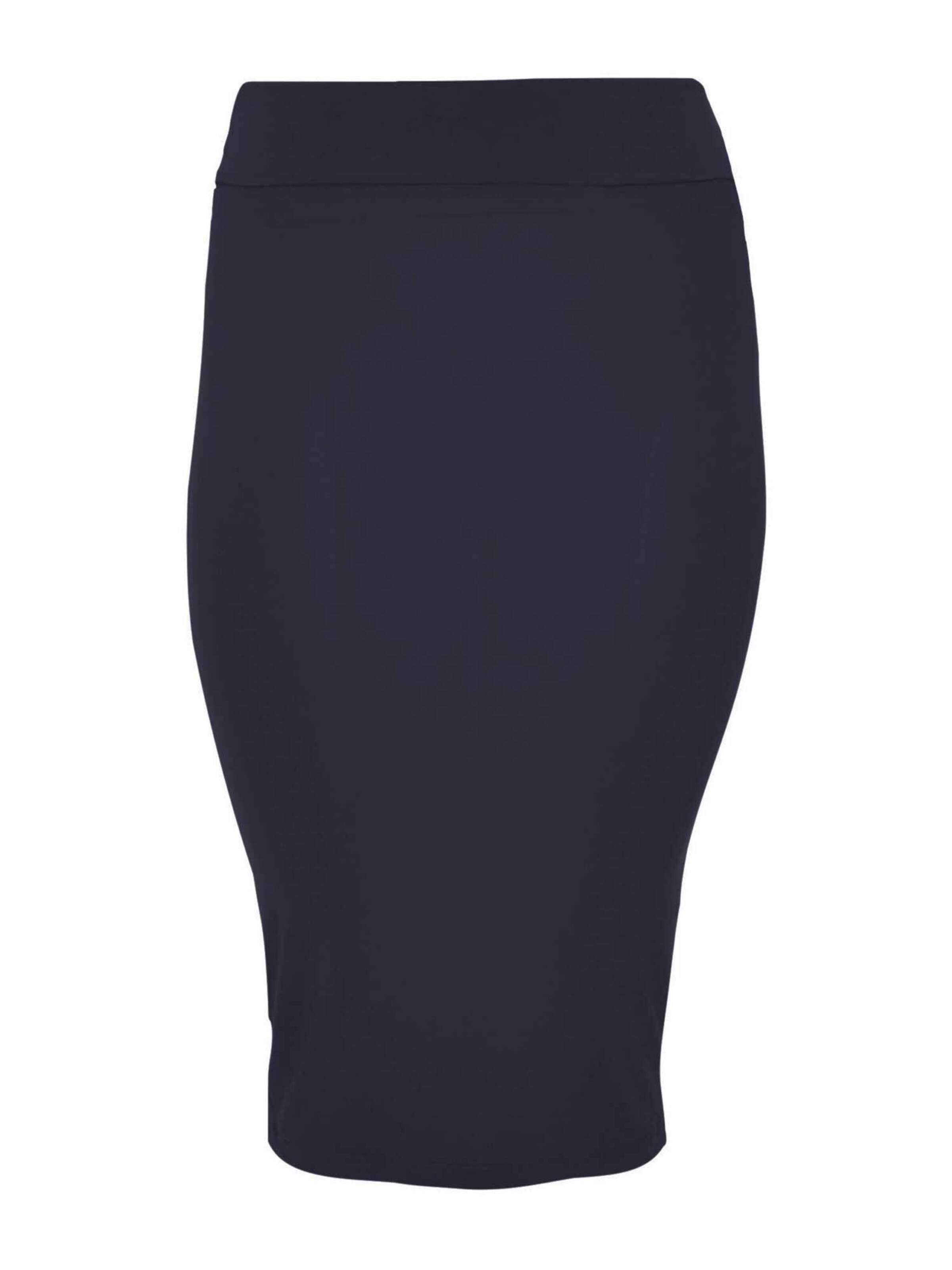 YOEK Rok 'DOLCE' in Blauw: voorkant