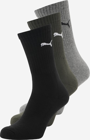 PUMA Socks in Grey: front