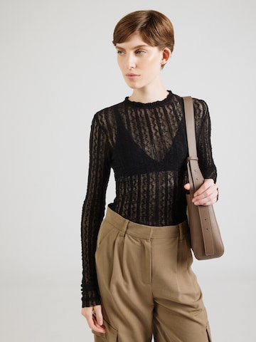 MAX&Co. Shirt 'ISIDE' in Schwarz: Vorderseite