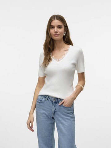 VERO MODA Trui 'VMVilja' in Wit: voorkant