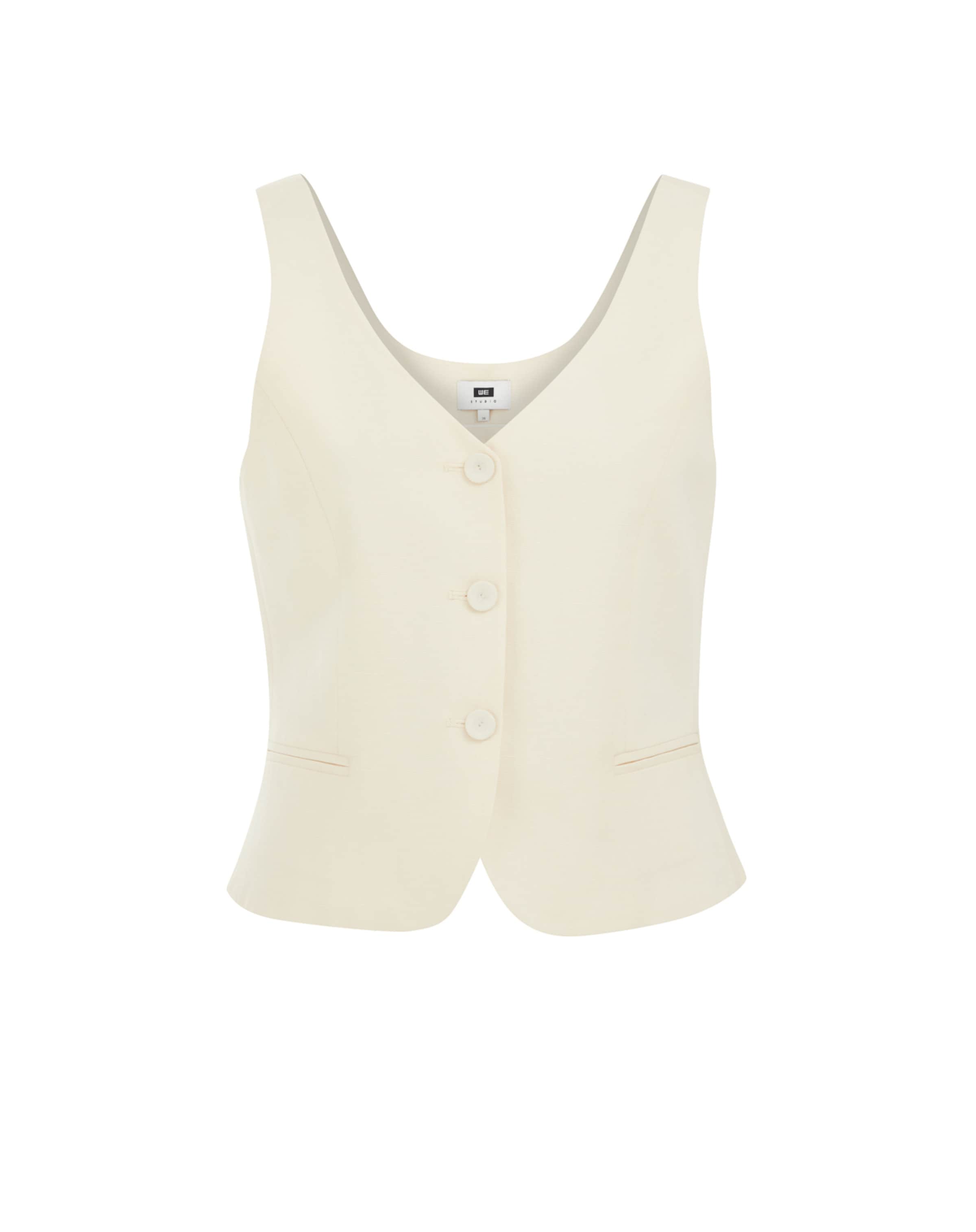 balts WE Studio Veste: no priekšpuses