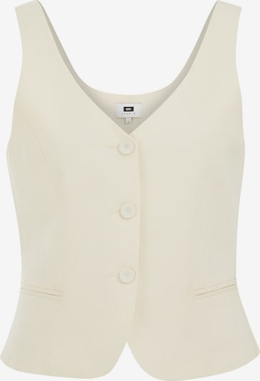 WE Studio Weste in naturweiß, Produktansicht