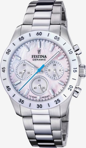 Montre à affichage analogique FESTINA en violet : devant