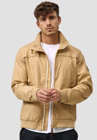 INDICODE JEANS Between-Season Jacket 'Ivano' in Brown