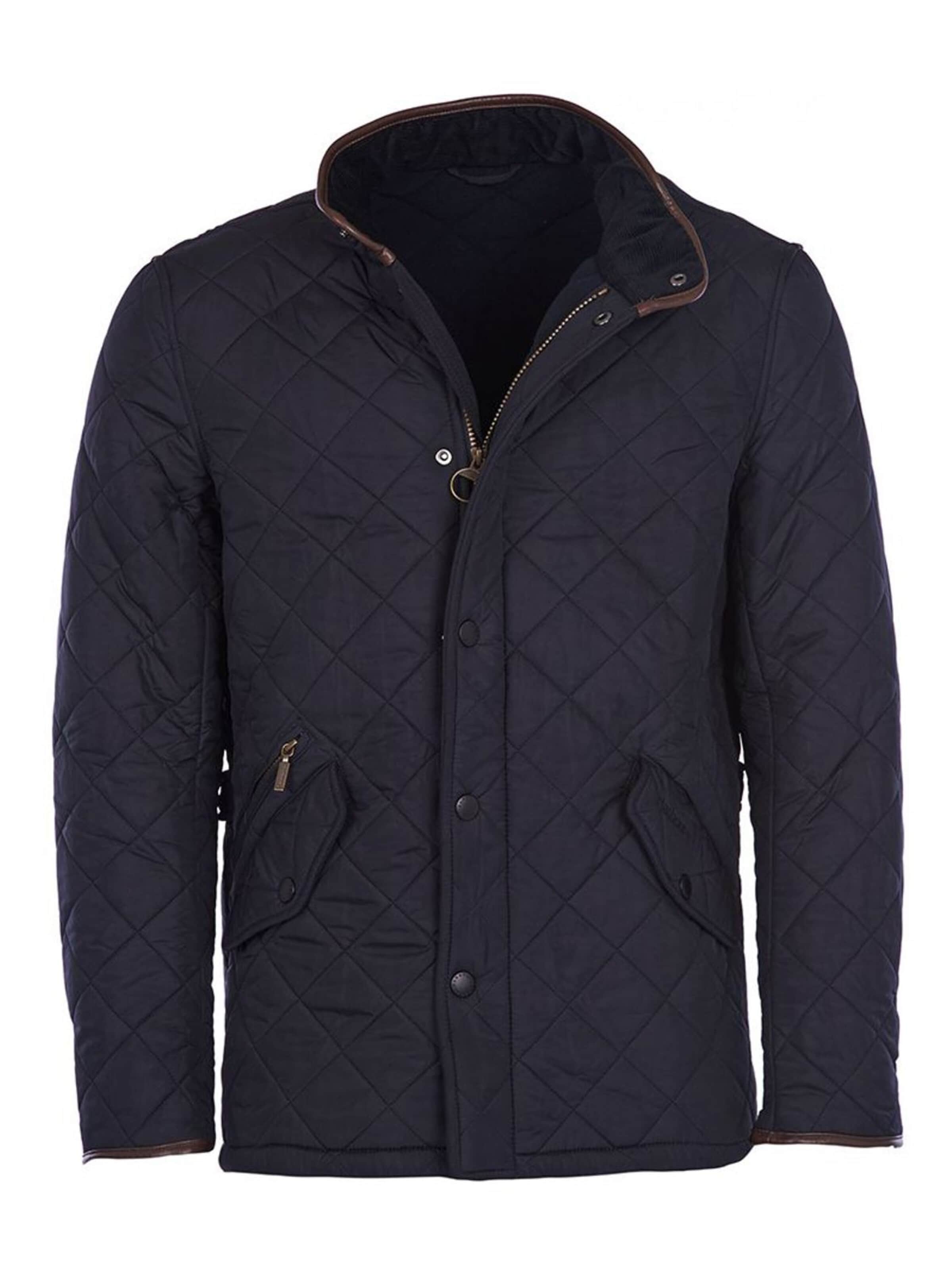 Manteau d’hiver 'Powell' Barbour en bleu : devant