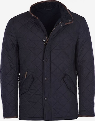 Barbour Winterjas 'Powell' in Blauw: voorkant