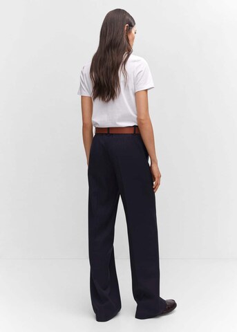 MANGO Loosefit Hose 'Maketa' in Blau