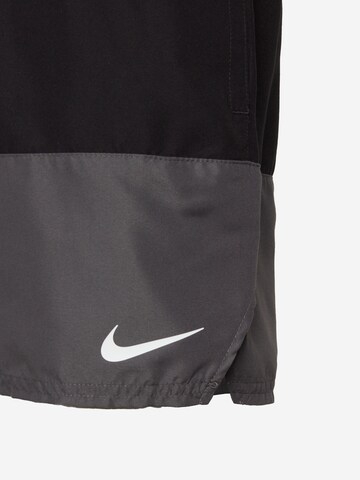 Nike Swim Athletic Swim Trunks 'Split 5' in Black