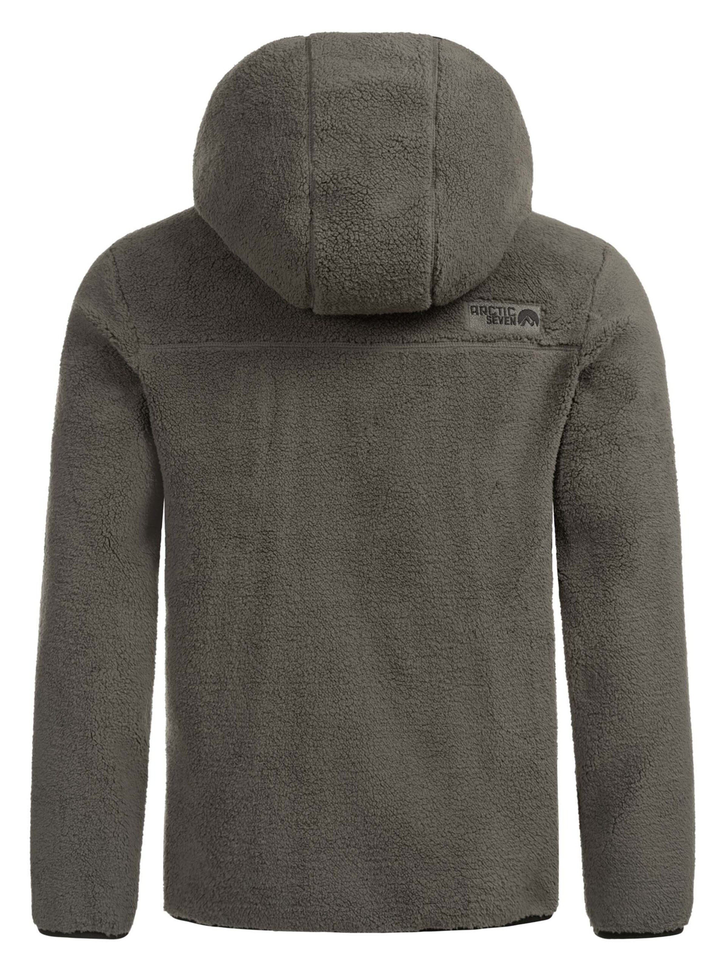 Arctic Seven Funktionele fleece-jas 'AS413' in Grijs