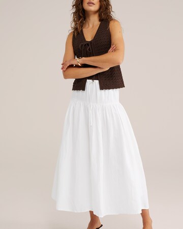 WE Fashion Seelik, värv valge