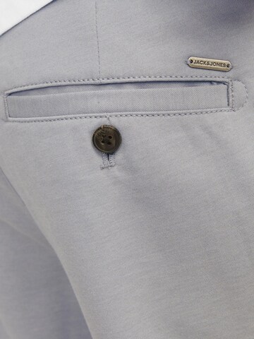 JACK & JONES Slimfit Chinohose in Grau