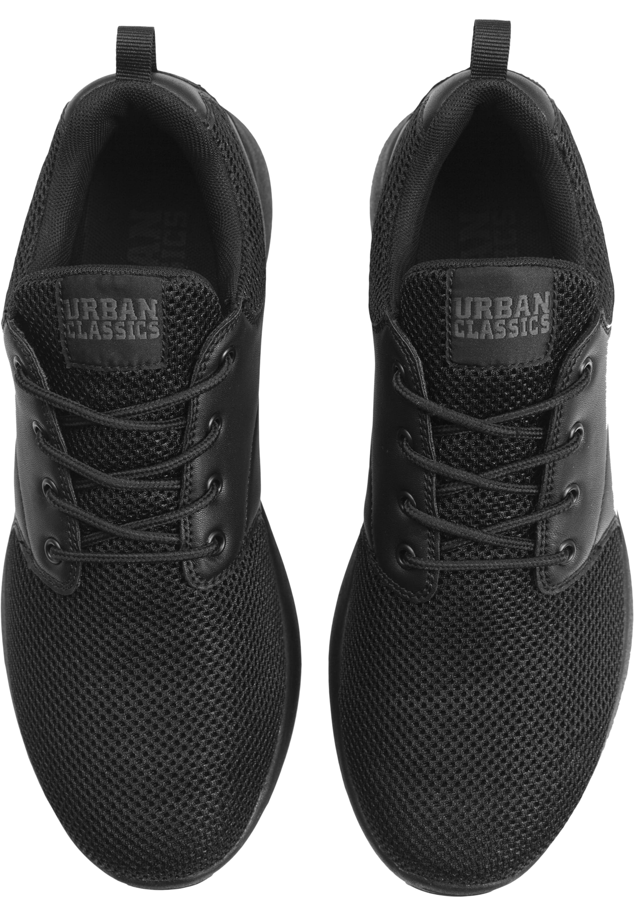 Urban Classics Sneaker 'Light Runner' in Schwarz