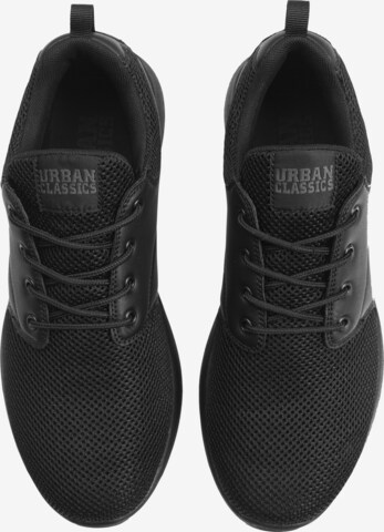 Urban Classics Sneaker 'Light Runner' in Schwarz