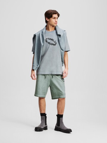 Loosefit Pantalon KARL LAGERFELD JEANS en vert