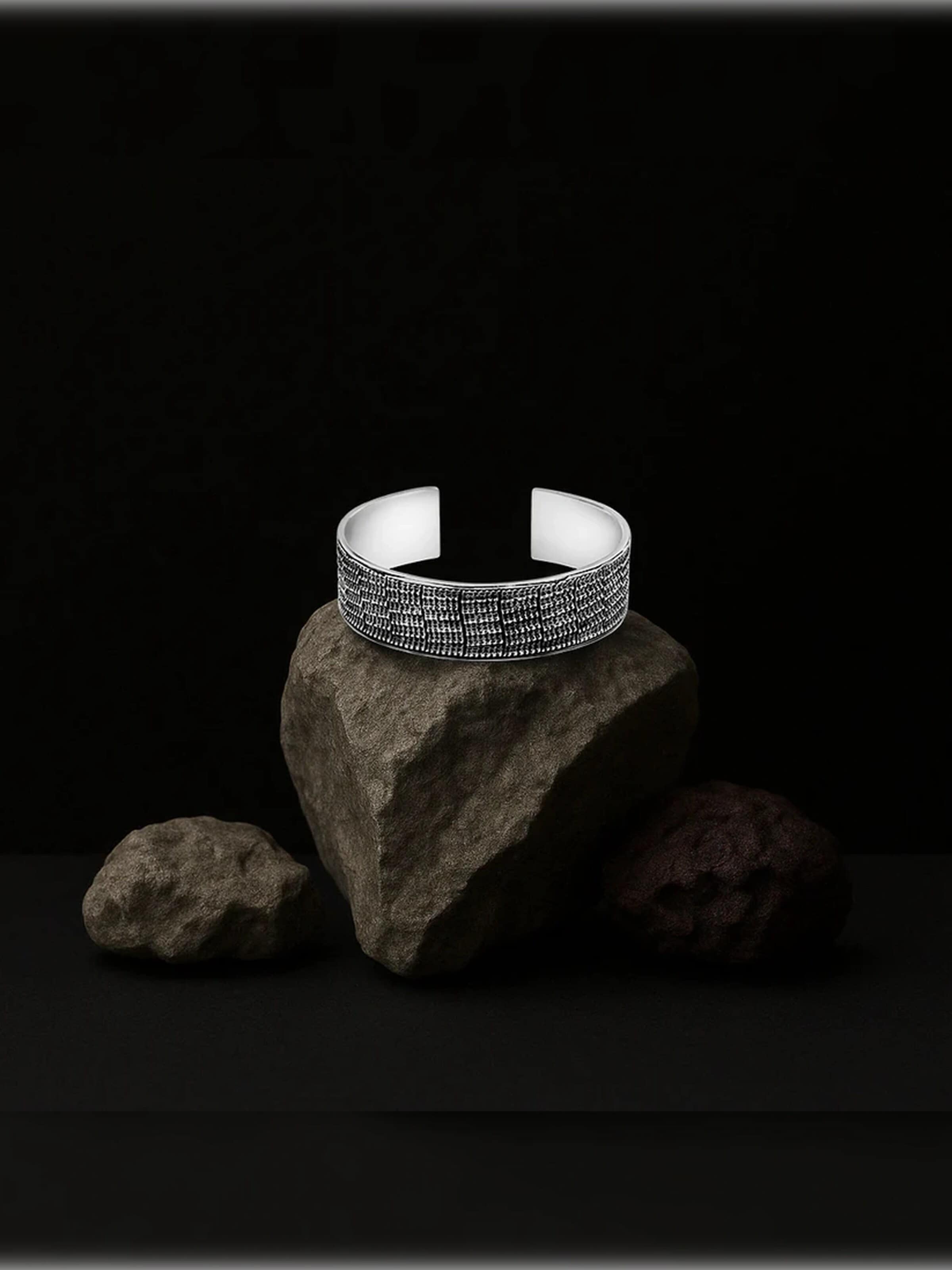 Yoxeone Bracelet 'ALLIGATOR' in Silver