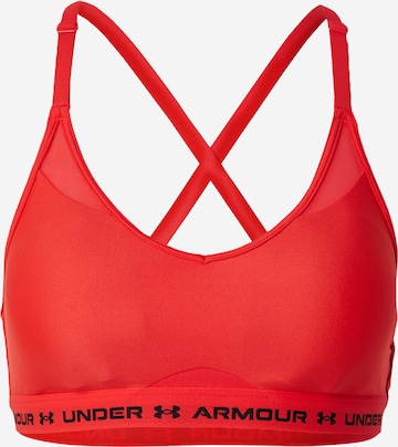 Soutien-gorge de sport UNDER ARMOUR en rouge : devant