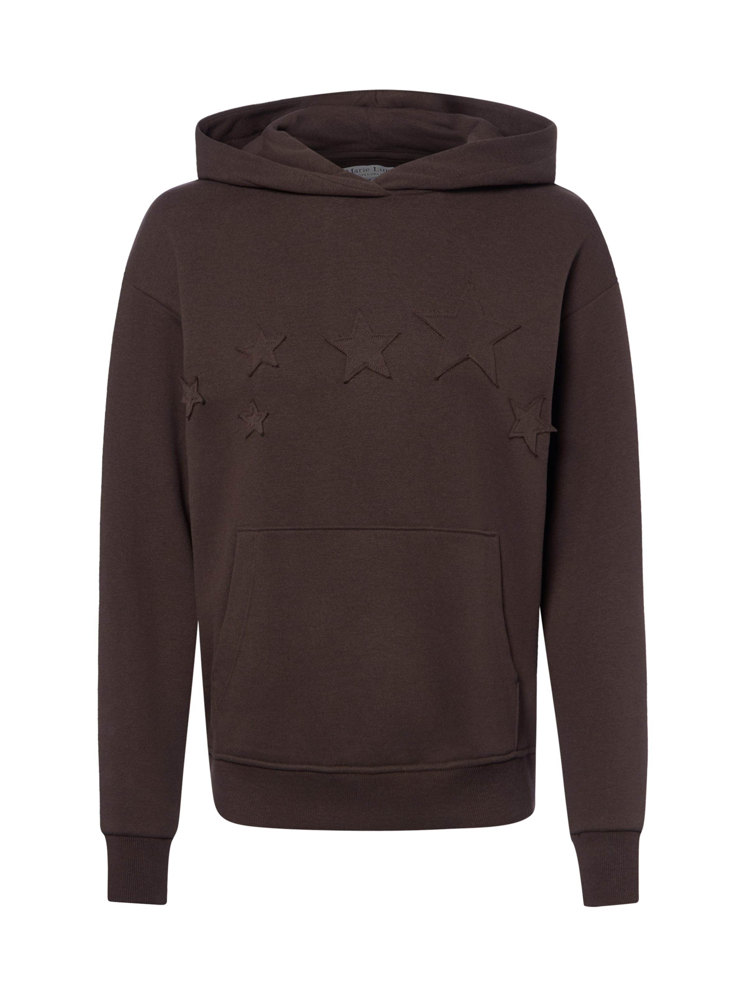 Sweat-shirt Marie Lund en marron : devant