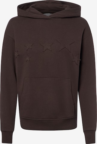 Sweat-shirt Marie Lund en marron : devant