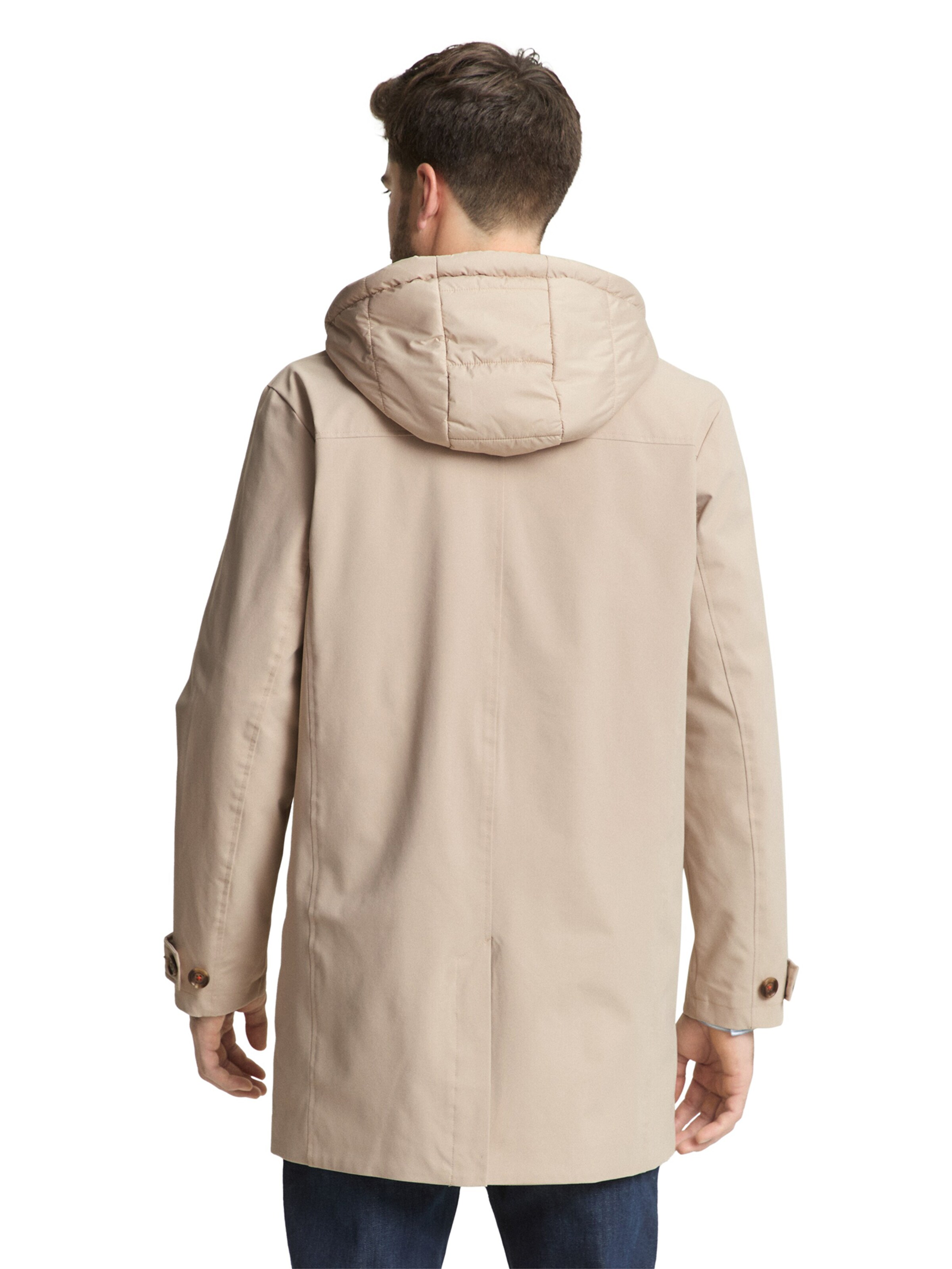 TOM TAILOR Mantel in Beige