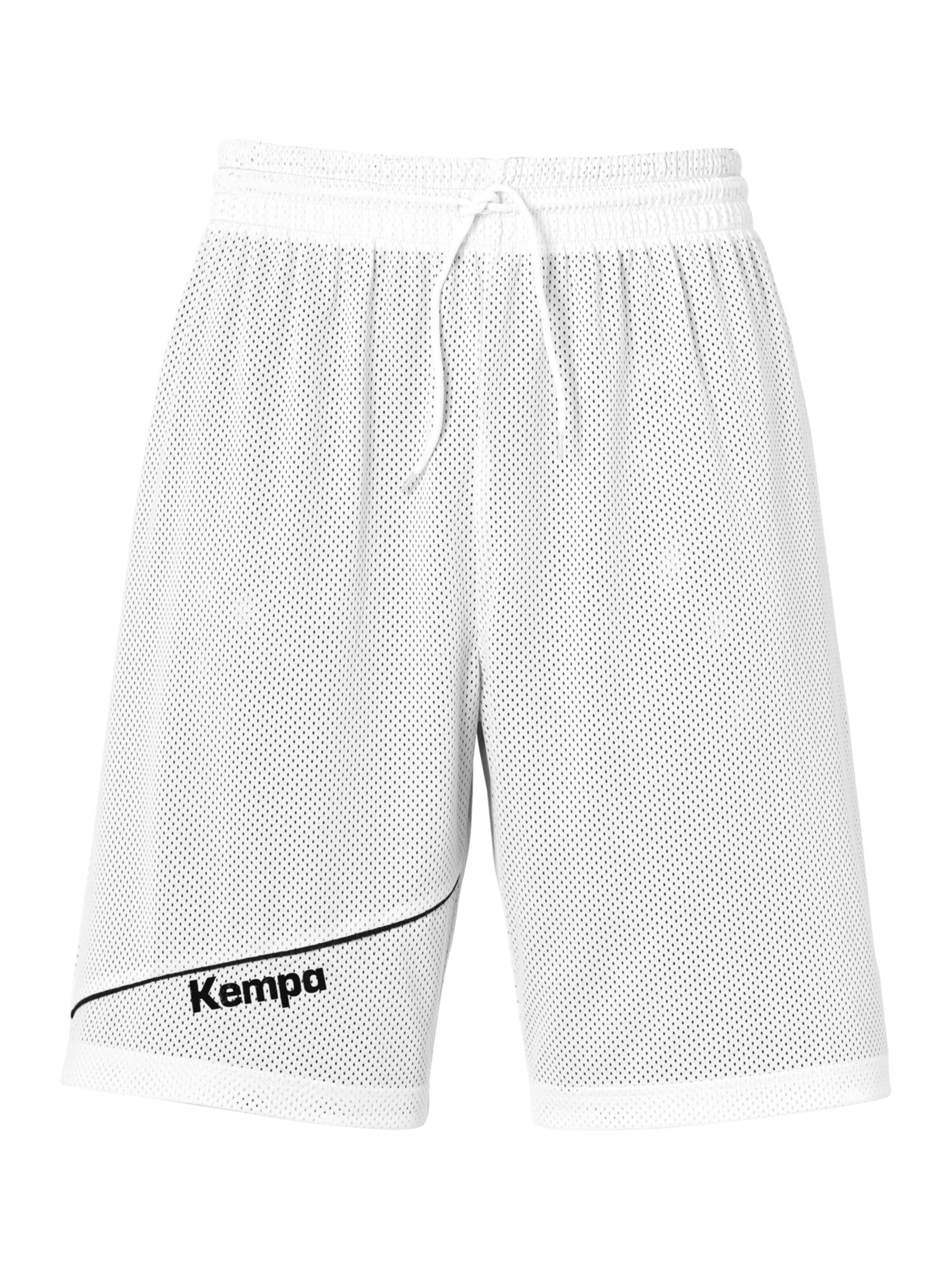 KEMPA Loosefit Sporthose in Weiß: Vorderseite