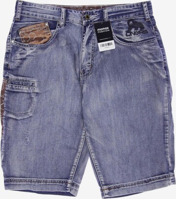 Dangerous DNGRS Shorts in 30 in Blue: front