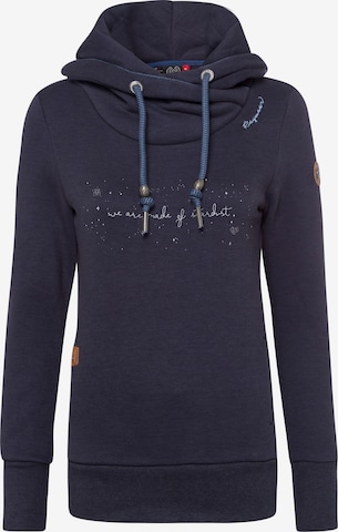 Ragwear Sweatshirt in Blue: front