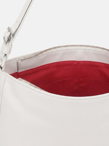 Borsa a spalla 'Sauvage' di Virginia Rhinè in bianco