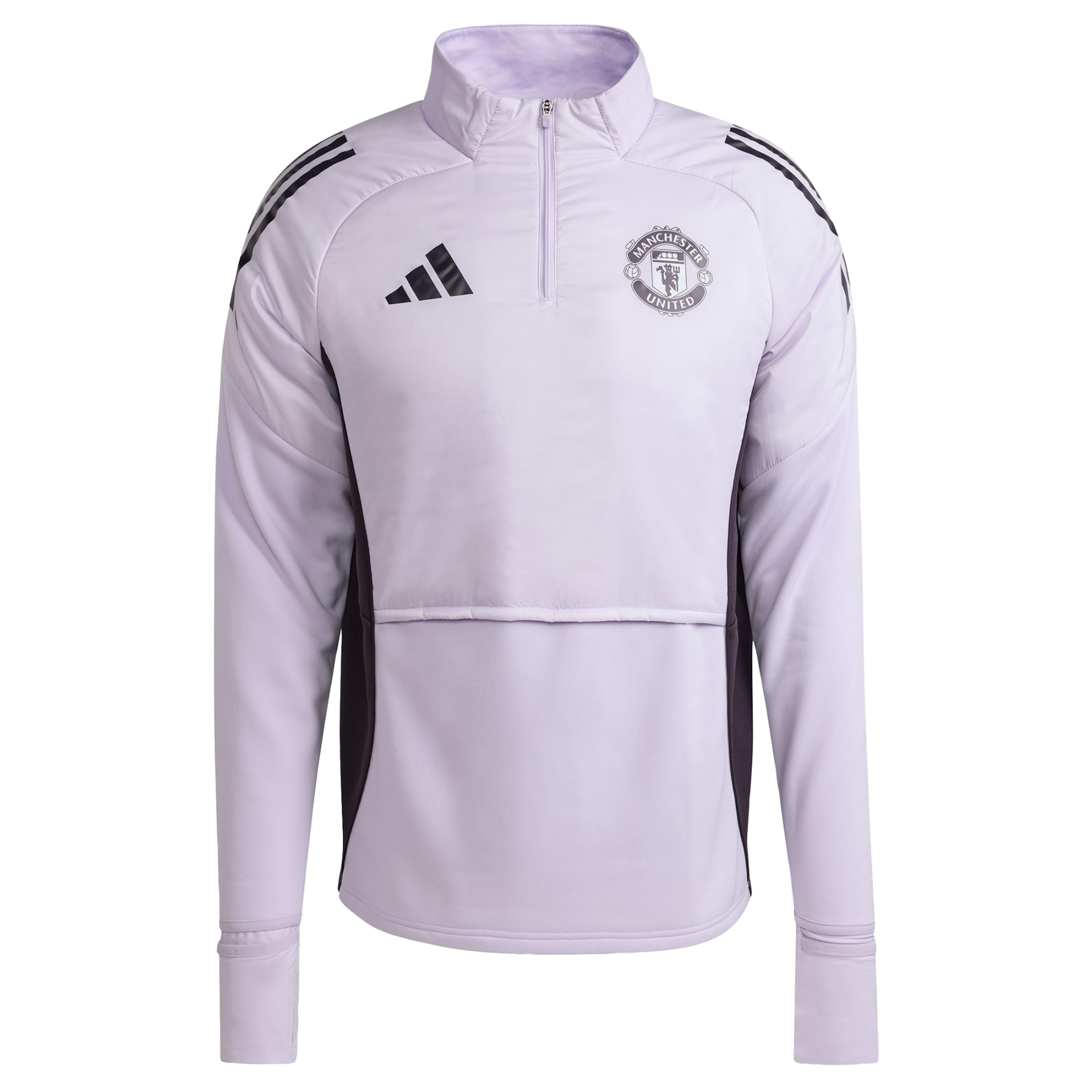 ADIDAS PERFORMANCE - Camiseta funcional 'Manchester United Tiro 25 Competition' en lila: frente