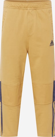 Regular Pantalon de sport 'Tiro' ADIDAS SPORTSWEAR en marron : devant