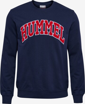 Hummel Sweatshirt 'Bill' i blå: framsida