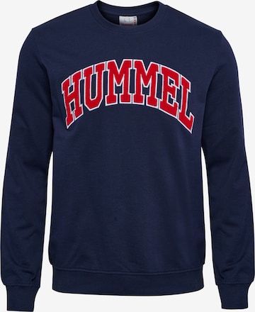 Hummel Μπλούζα φούτερ 'Bill' σε μπλε: μπροστά