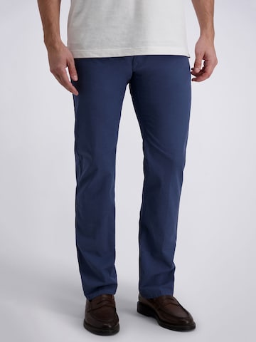 PIERRE CARDIN Regular Hose `Laval` in Blau: Vorderseite