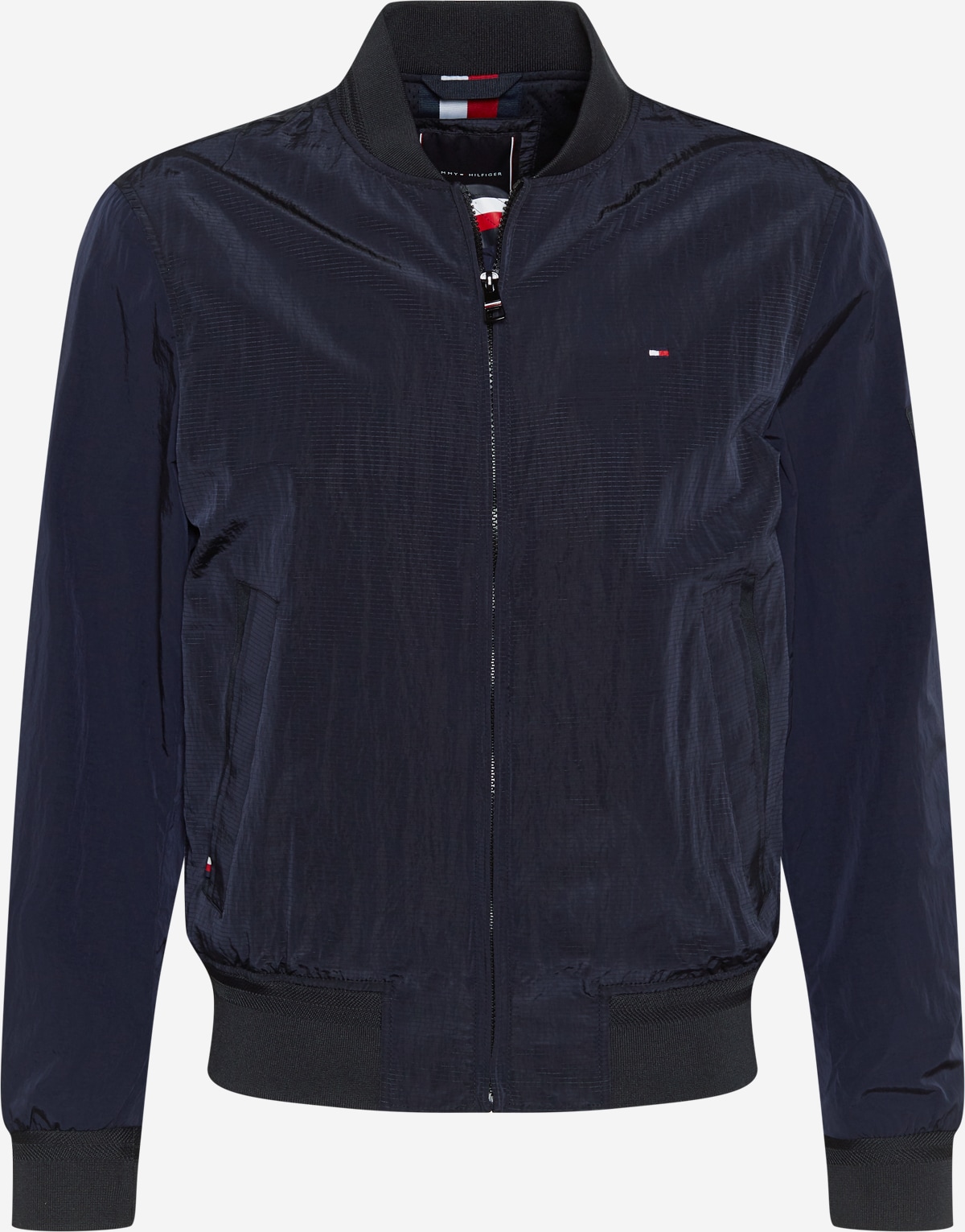 TOMMY HILFIGER Casaco meia-estação em azul noite | ABOUT YOU