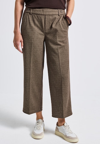 STREET ONE Regular Hose in Braun: Vorderseite