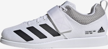 ADIDAS PERFORMANCE Athletic Shoes 'Powerlift 5' in White: front