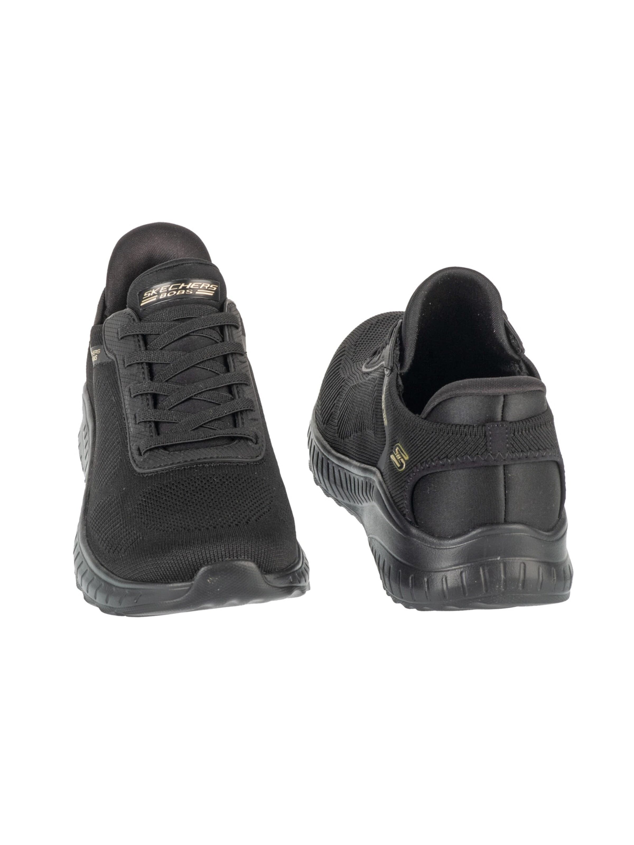Baskets basses 'Slip-Ins: BOBS Sport Squad Chaos - Current Muse' SKECHERS en noir