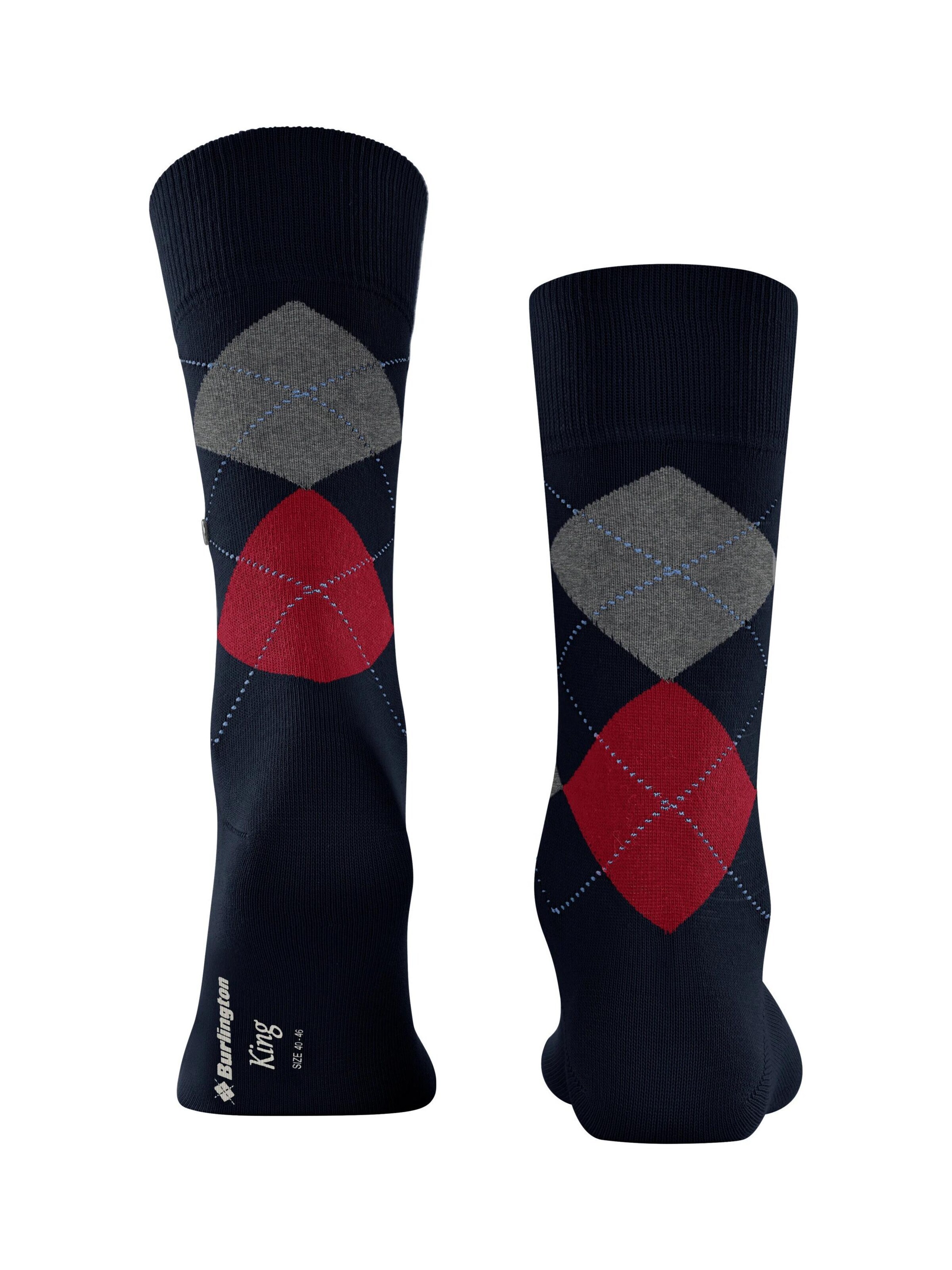 BURLINGTON Socks 'King' in Blue