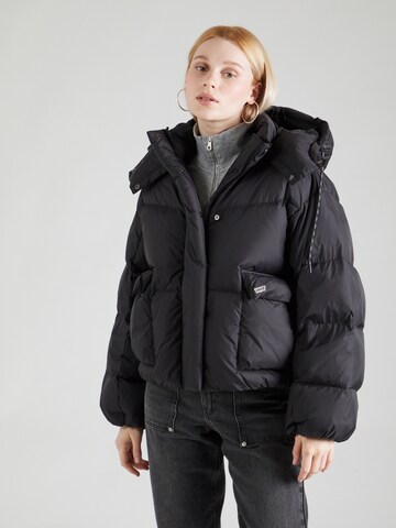 LEVI'S ® Winter jacket 'WESTERN BUBBLE SHORTY' in Black: front